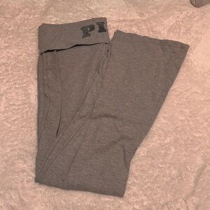 PINK Victoria's Secret Heather Gray Yoga Pants